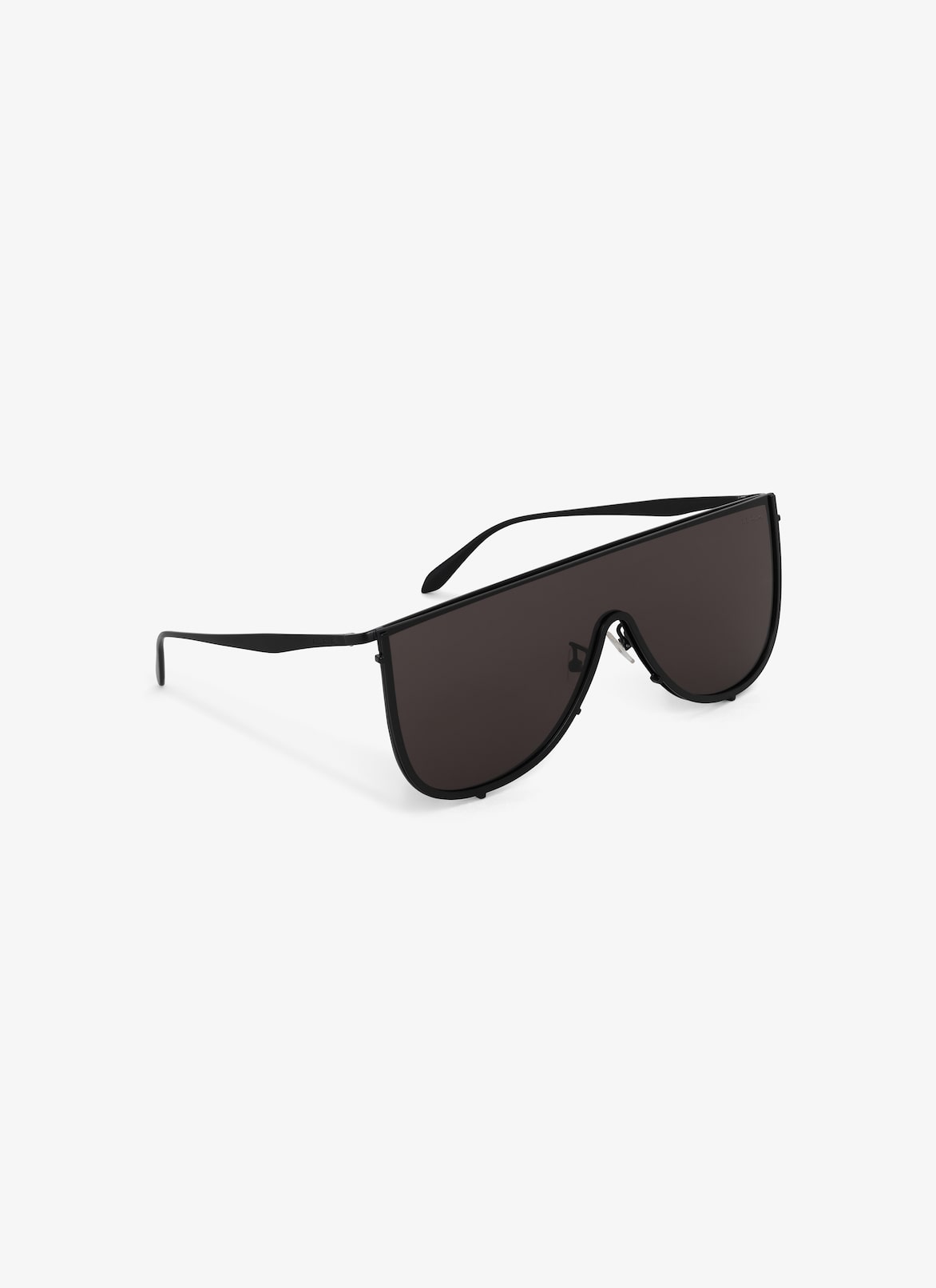 MASK SUNGLASSES IN METAL ALAÏA BLACK MASK SUNGLASSES IN METAL